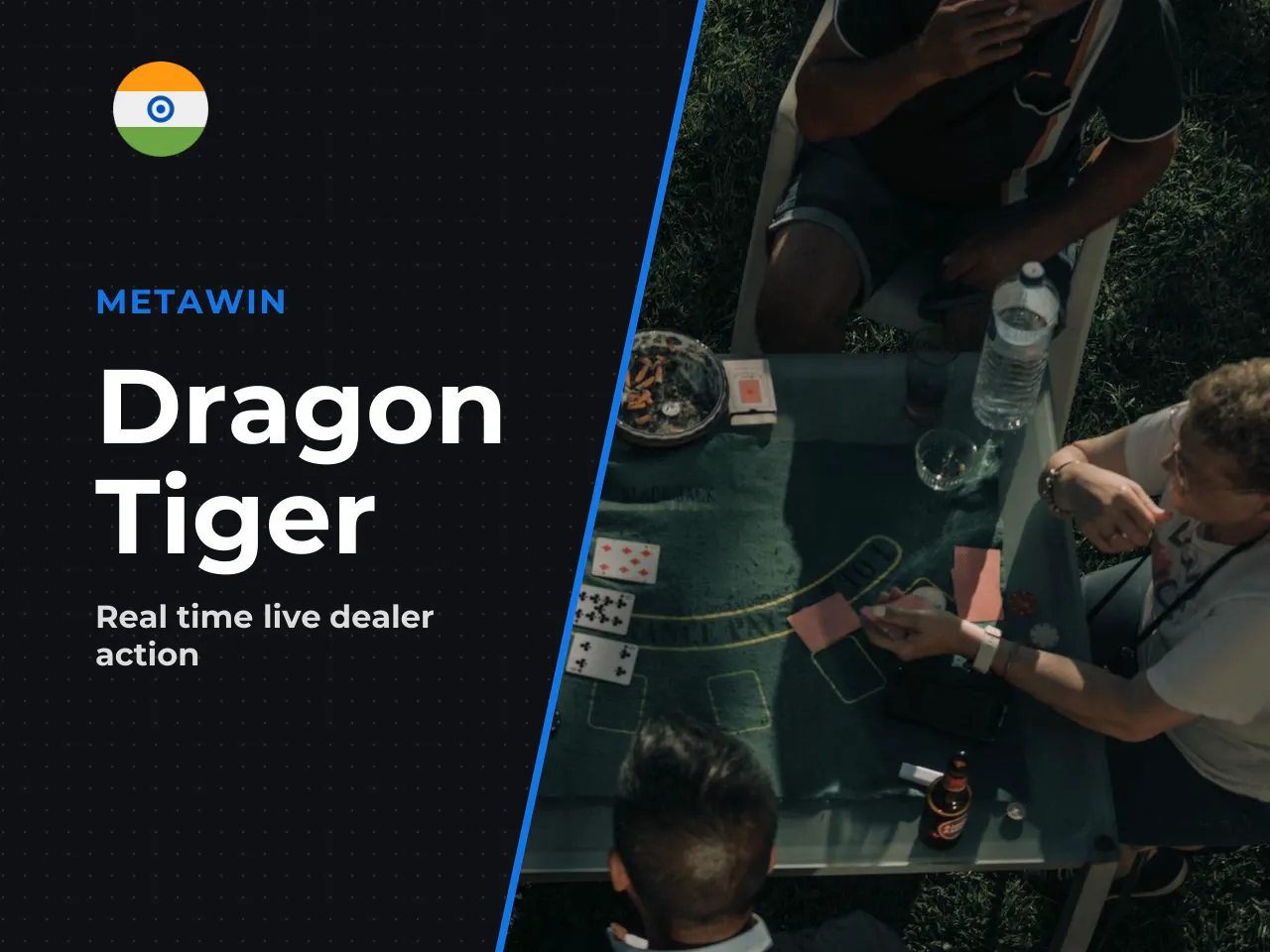 Dragon Tiger Live Dealer Playing With