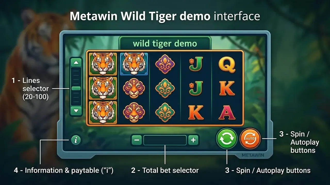 wild tiger demo