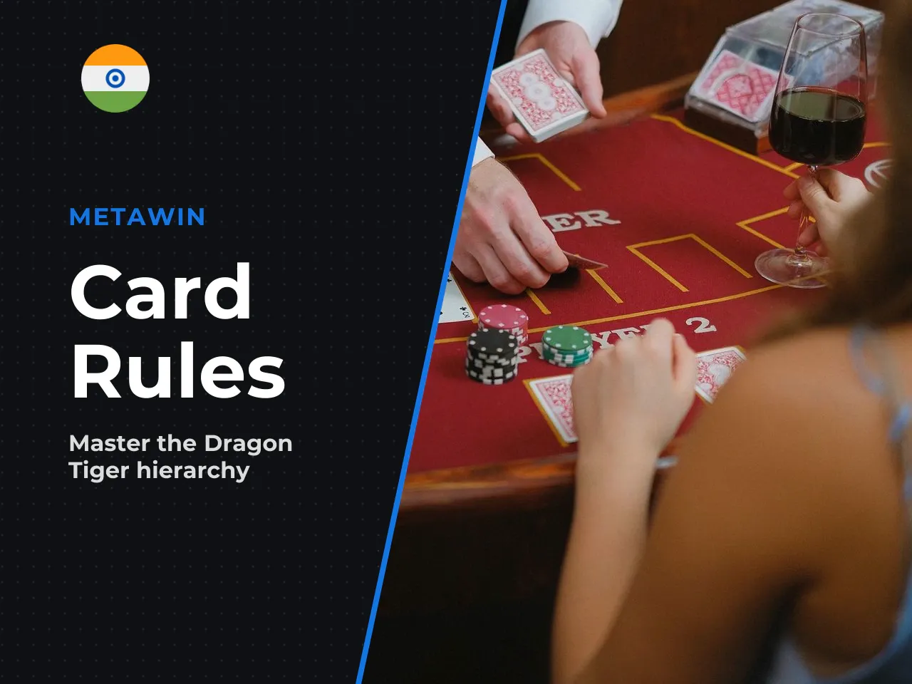 Card Ranks and the Tie Outcome
